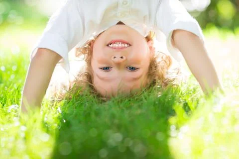 Child having fun Stock Photos