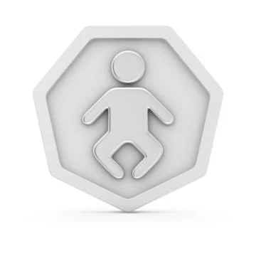 Child icon Stock Illustration