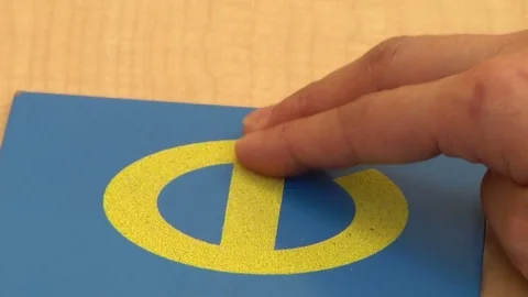 A child learning how to letter trace in a Montessori School Class  Stock Footage 83225052