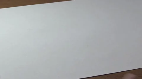 The child learns to write Stock Footage 47644305