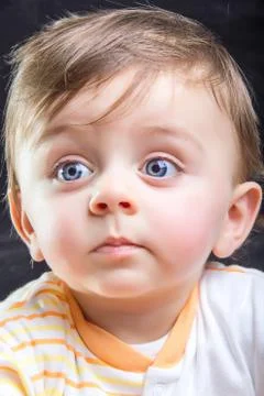Child looking away 스톡 사진