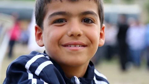 Child Looking At Camera Vidéo 74204921