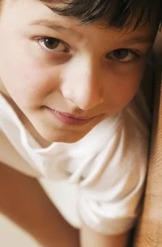 Child Looking Up Stock Photos