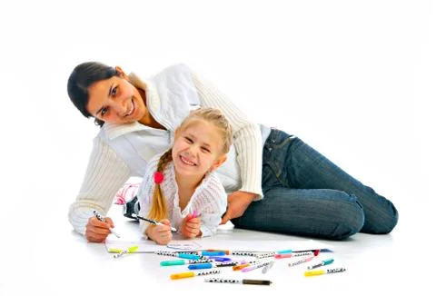 Child with ma Stock Photos