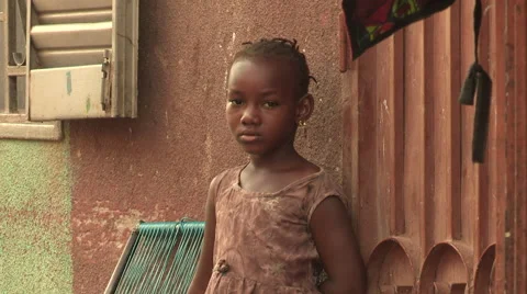 Child in Mali Video stock 51436428