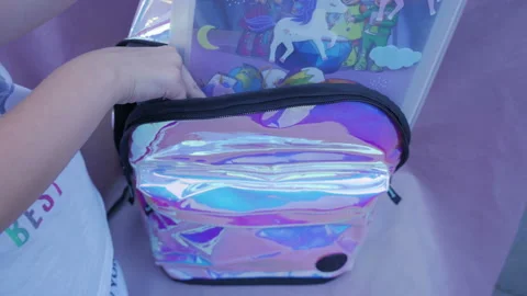 The Child Is Packing A Backpack For School Stock-Footage 139132284