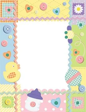 Child photo framework. vector illustration Stock Illustration