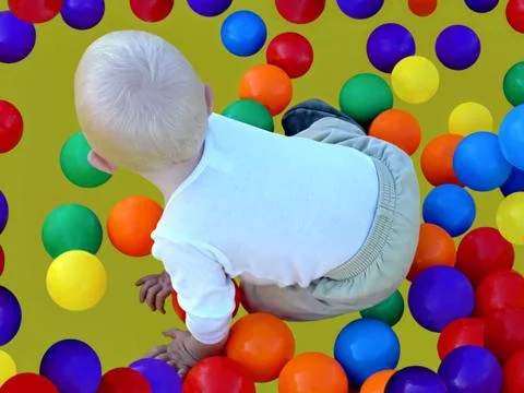 Child play Foto stock