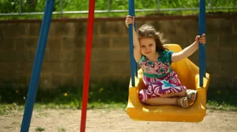 Child on the playground Stock-Footage 11131266