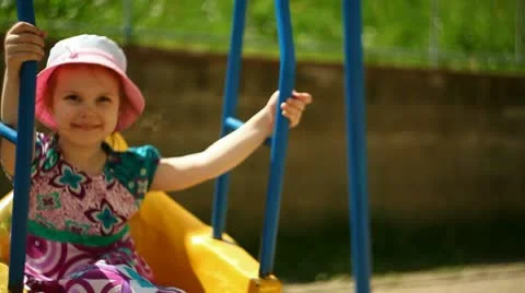 Child on the playground Video stock 11131321