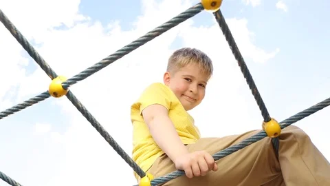  Child on the playground  Stock Footage 78577215