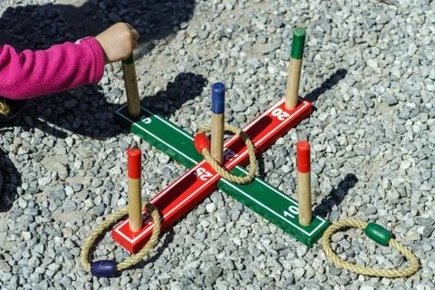 Child on a playground Stock Photos