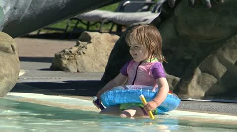 Child Playing Video stock 11017423