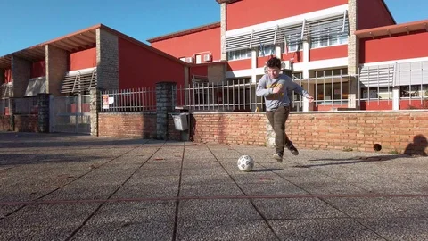 Child is playing Stock Footage 122672860