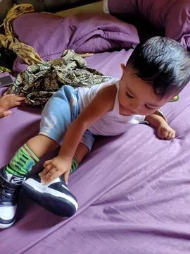 Child playing Stock Photos