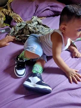 The child playing Stock Photos