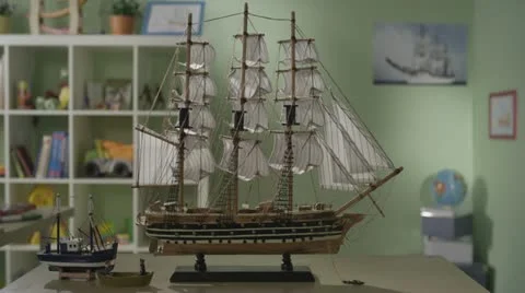 Child playing at the table Stock Footage 12576220