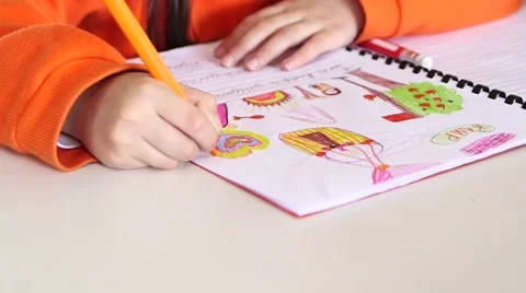 Child in primary school 動画素材 47140491