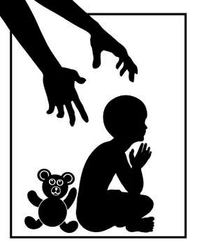 Child Protection Stock Illustration