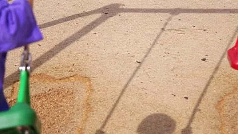 A child riding on a swing by himself Stock Footage 251338261