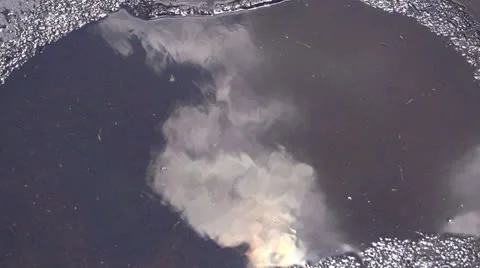 Child Running in a Puddle Slow Motion Stock-Footage 26445016
