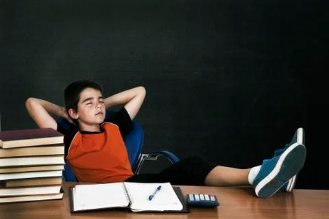 Child in school Stock Photos