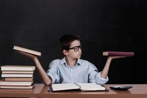 Child in school Stock Photos