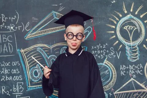Child scientist Stock Photos