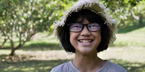 Child smile Stock Footage 162113318