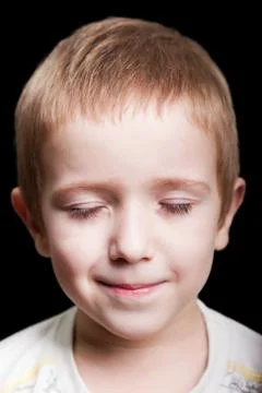 Child smiling Stock Photos