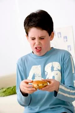 Child snacking Stock Photos
