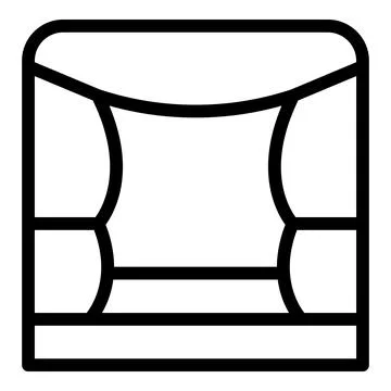 Child stage icon outline vector. Theater puppet 스톡 일러스트