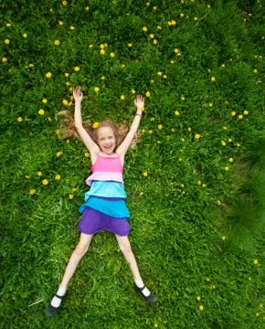 Child at summer Stock Photos