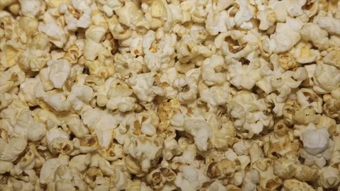 The child takes the popcorn, close-up Stock Footage 71802784