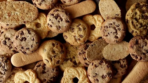 Child taking cookie Stock-Footage 76718802