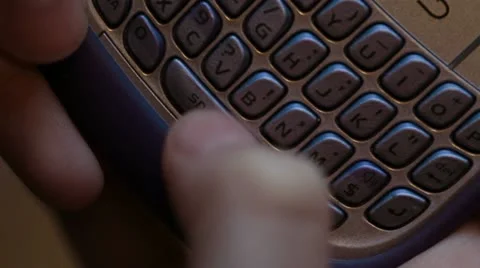 Child texting Stock Footage 22666790