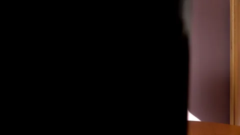 Child uses a tablet Video stock 97448658