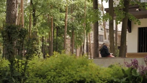 Child is using mobile phone. Kid is looking at screen of devices. Stock Footage 131773871