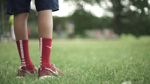 Child watching baseball at Summer Camp Video stock 72566580
