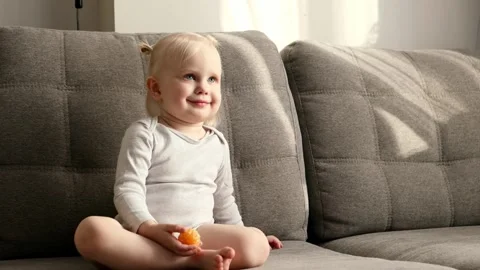 Child watching tv. Stock Footage 269011509