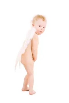 Child with wings Stock Photos