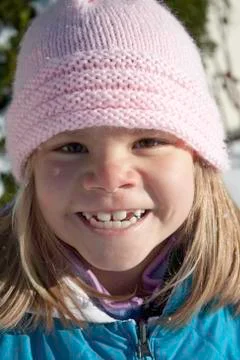 Child in Winter Stock Photos