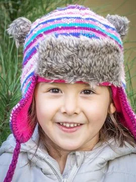 Child in winter Stock Photos