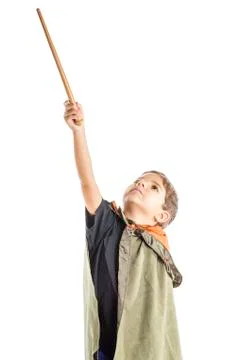 Child wizard Stock Photos