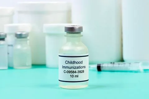 Childhood immunizations Stock Photos