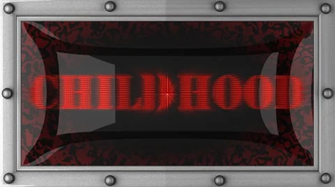 Childhood on led Видео 8684976