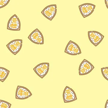 Childproof locking system vector seamless pattern Stock Illustration