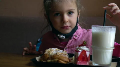 Childred after quarantine Stock Footage 132447600