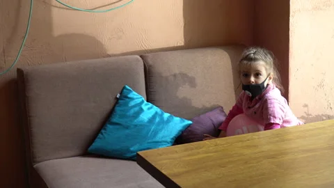 Childred after quarantine Stock Footage 132451398