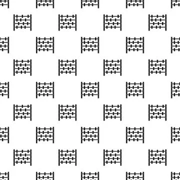 Children abacus pattern Illustrazione stock